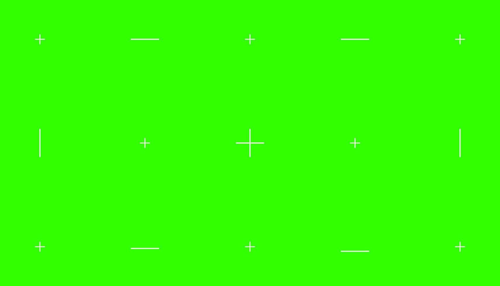 Green colored chroma key background screen flat style design vector illustration.