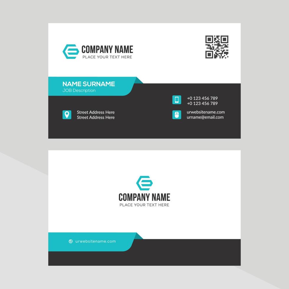 Modern Creative Business Card Template vector