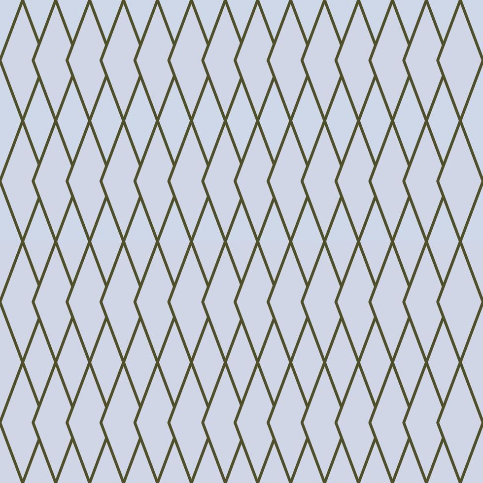 Diamond shape geometric grid simple seamless pattern vector