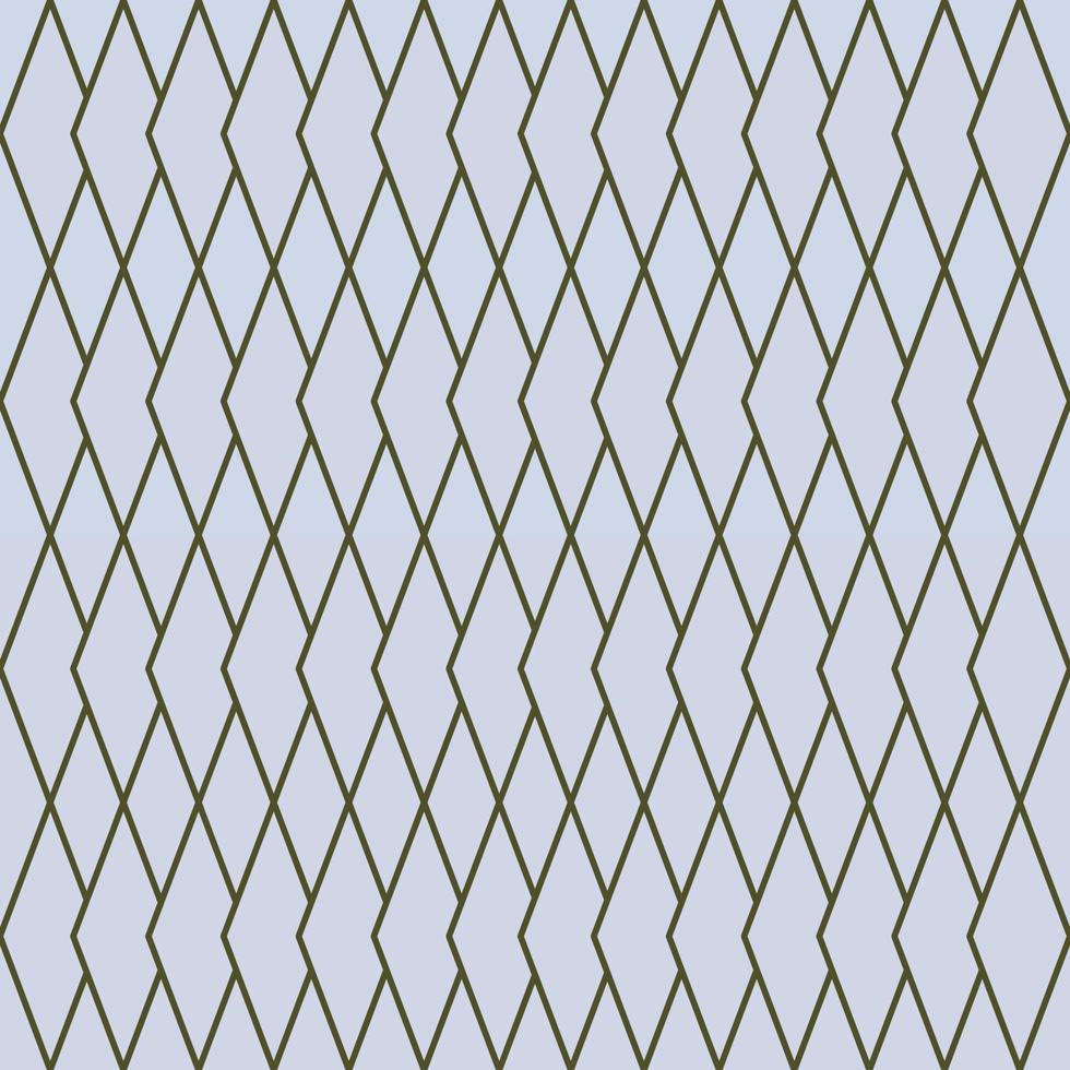 Diamond shape geometric grid simple seamless pattern vector