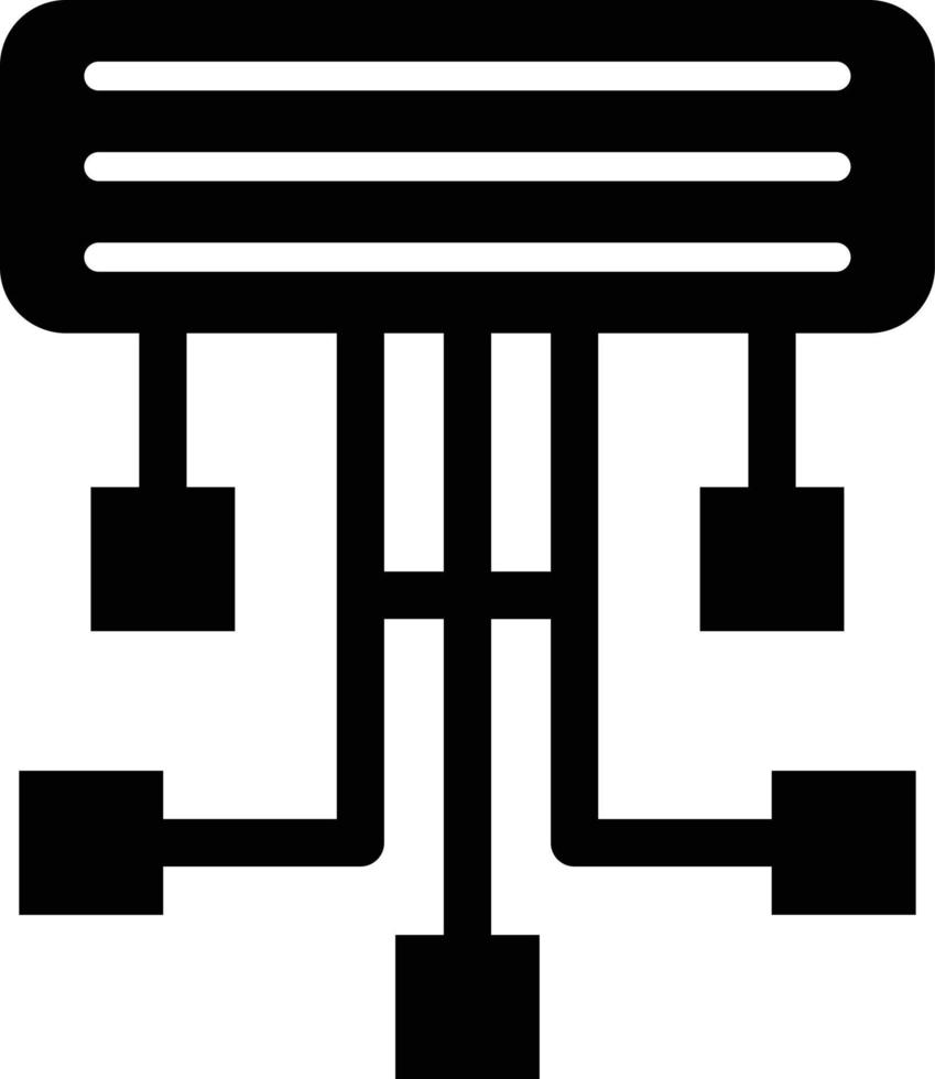 Sitemap Icon Style vector