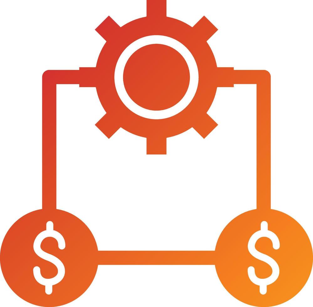 Money Management Icon Style vector