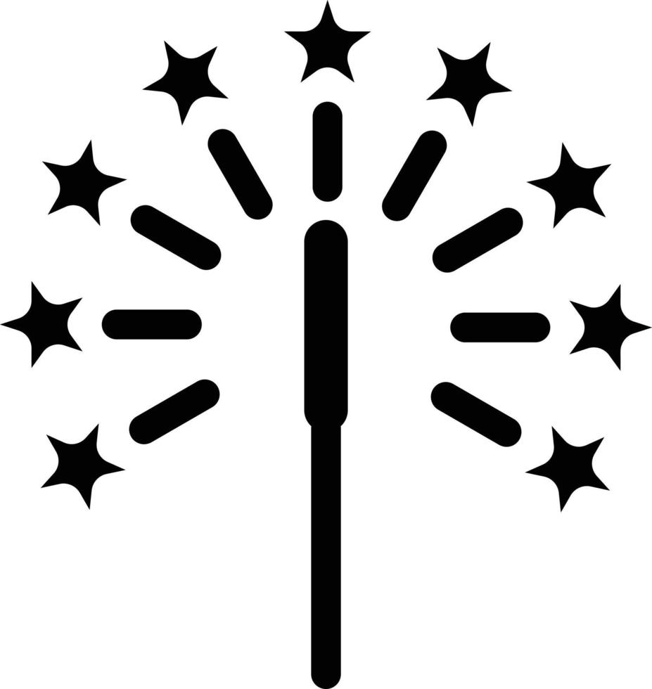 Sparkler Icon Style vector