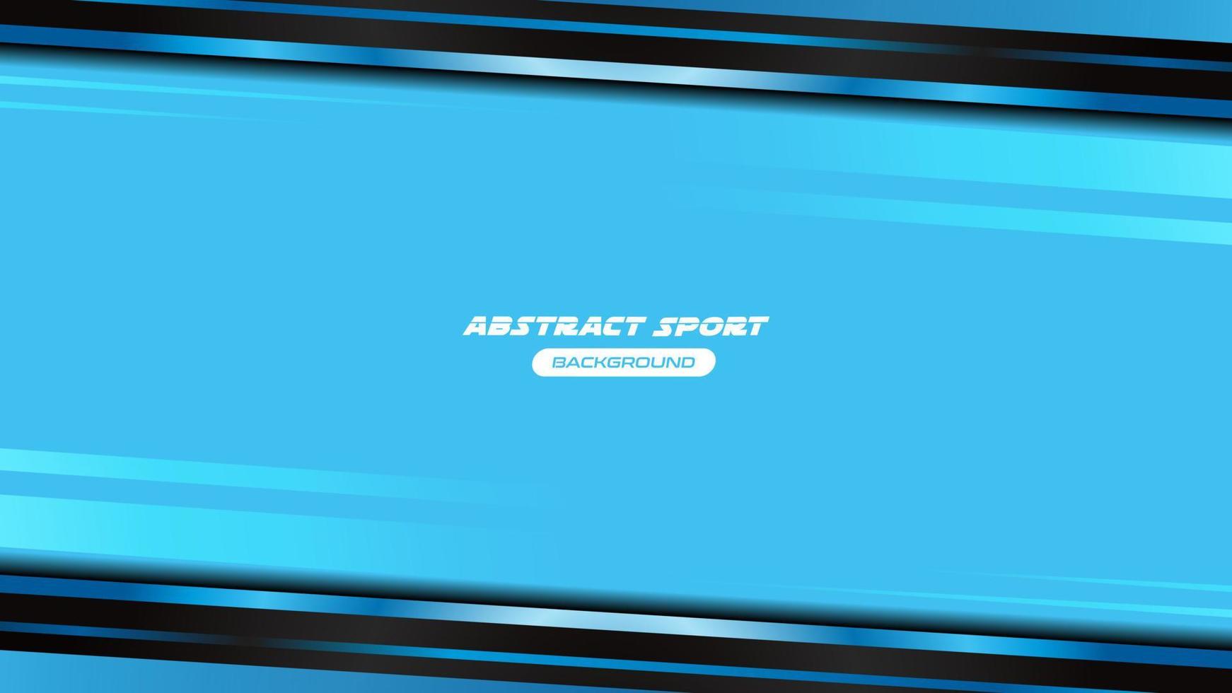 Abstract Sport Background. Vector illustration of abstract blue black design tech innovation concept background for sports or games