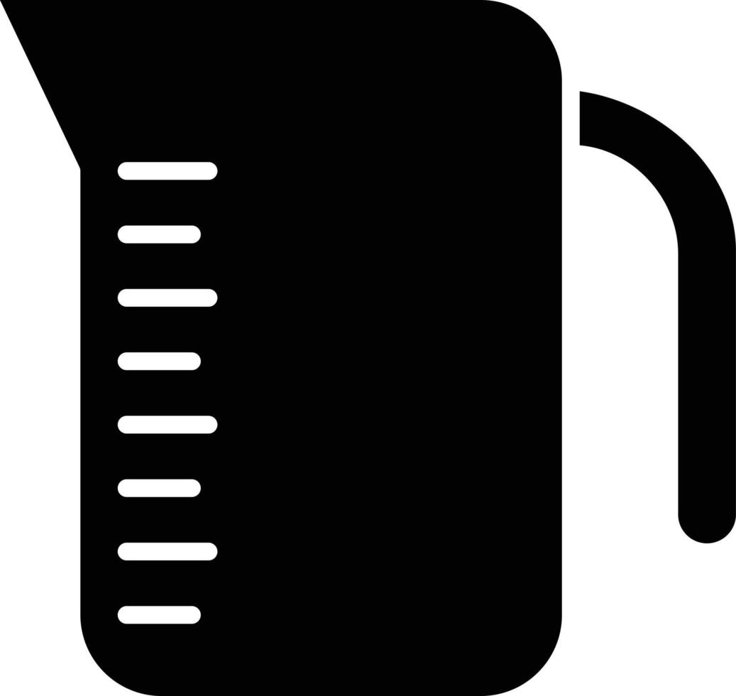 Measuring Jug Icon Style vector