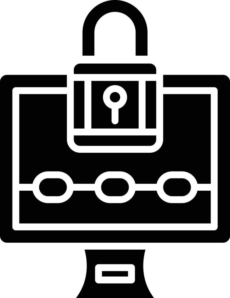 Ransomware Icon Style vector