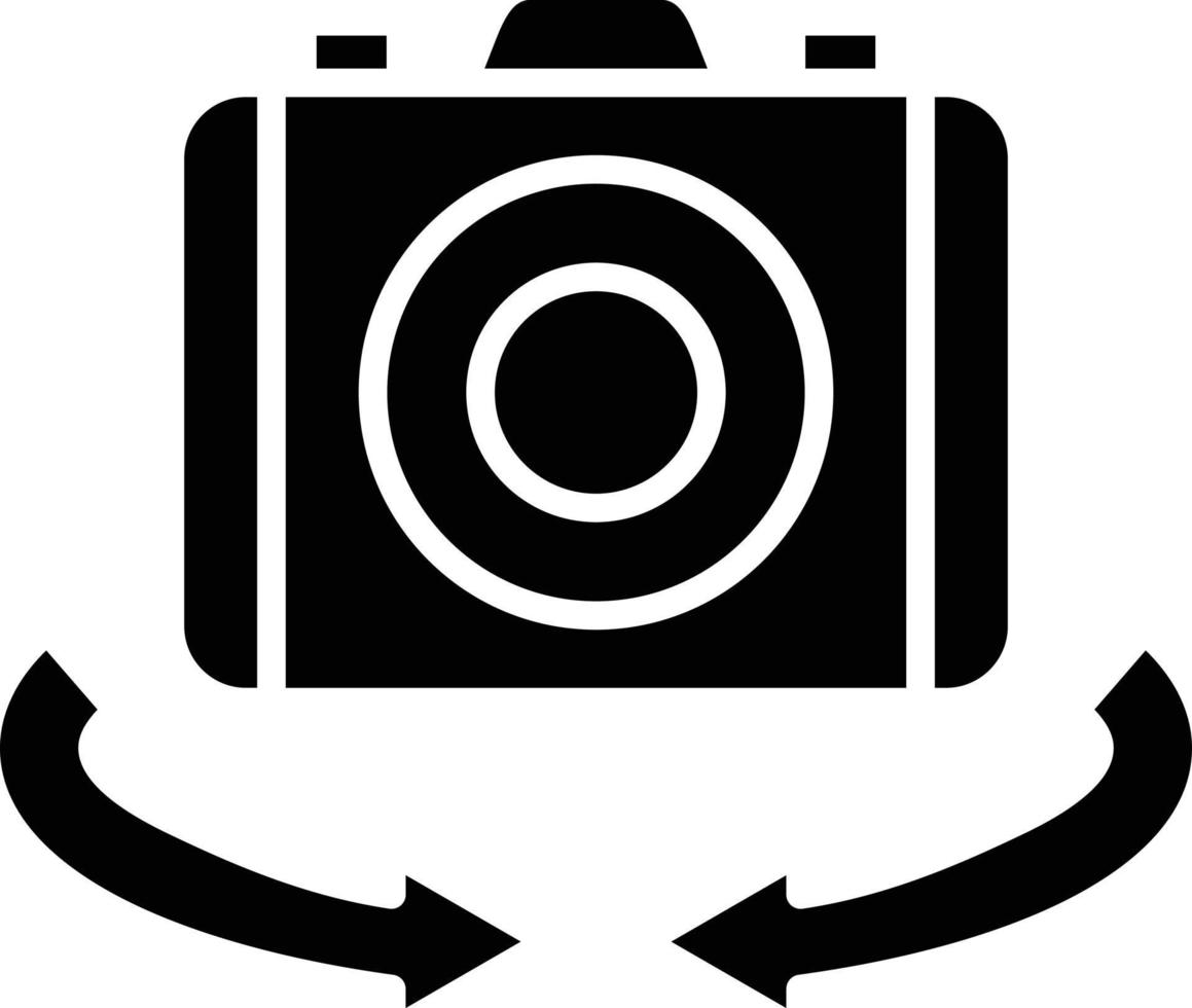 Vr Camera Icon Style vector