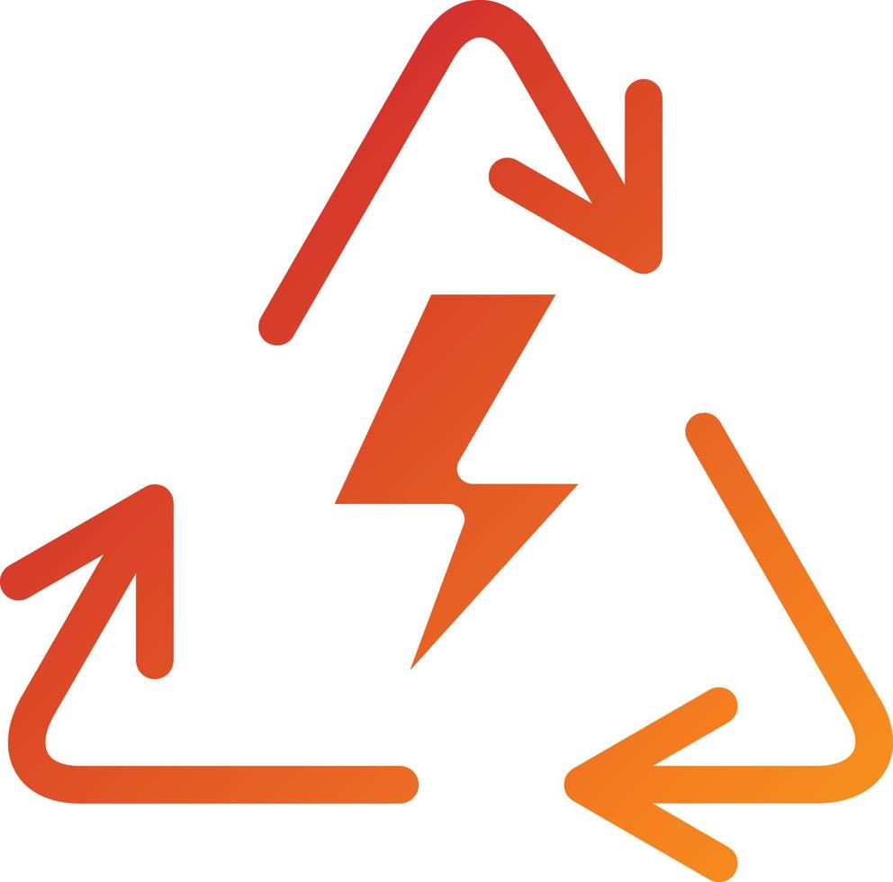Renewable Energy Icon Style vector