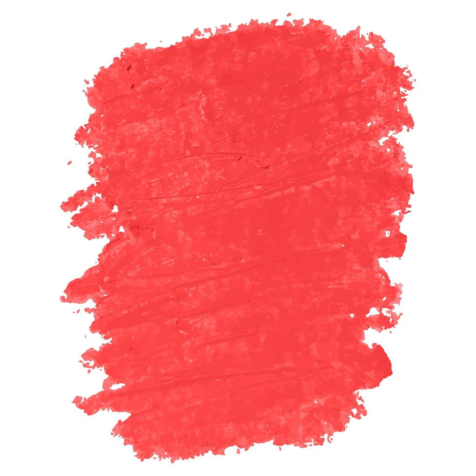 Crayon scribble textured stain vector