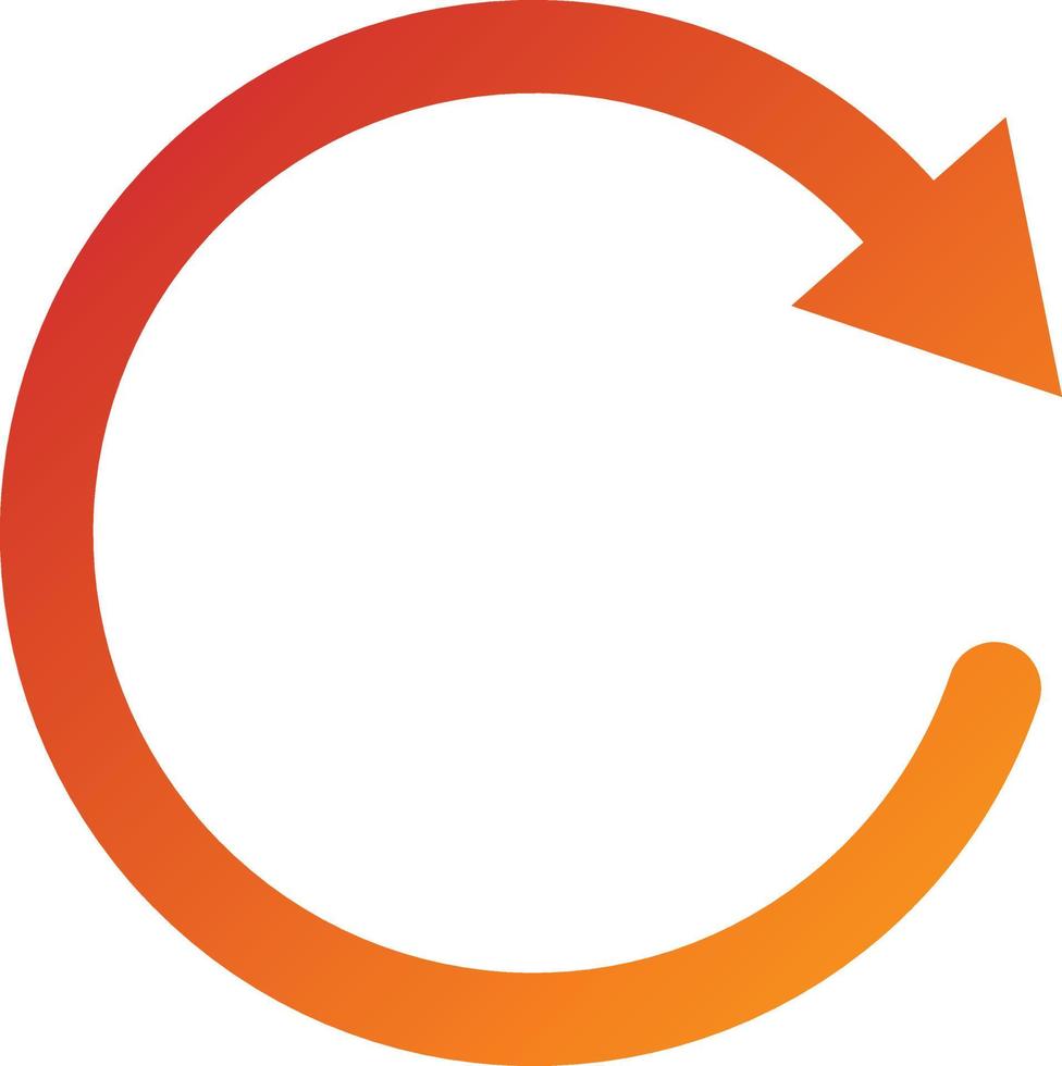Redo Icon Style vector