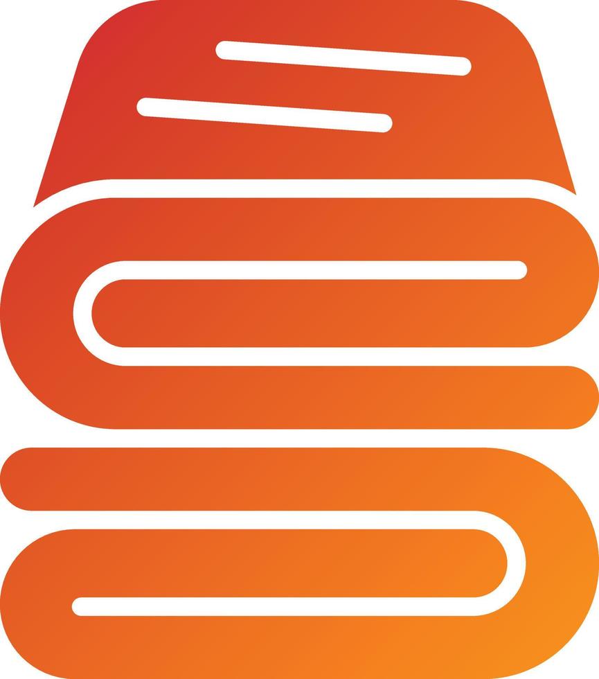 Blanket Icon Style vector