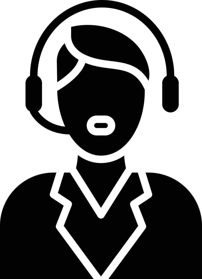 Agent Icon Style vector