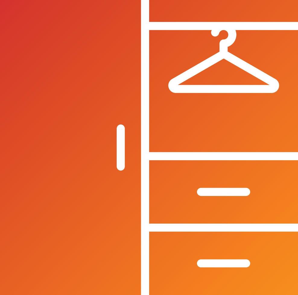 Closet Icon Style vector