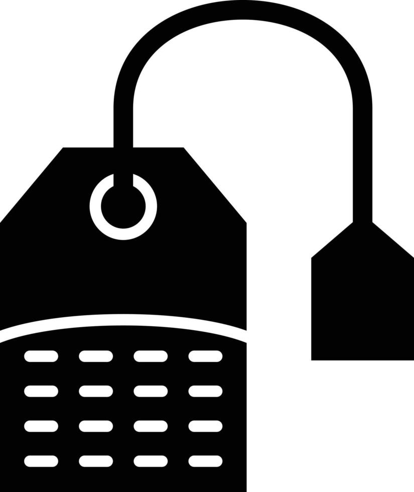 Tea Bag Icon Style vector