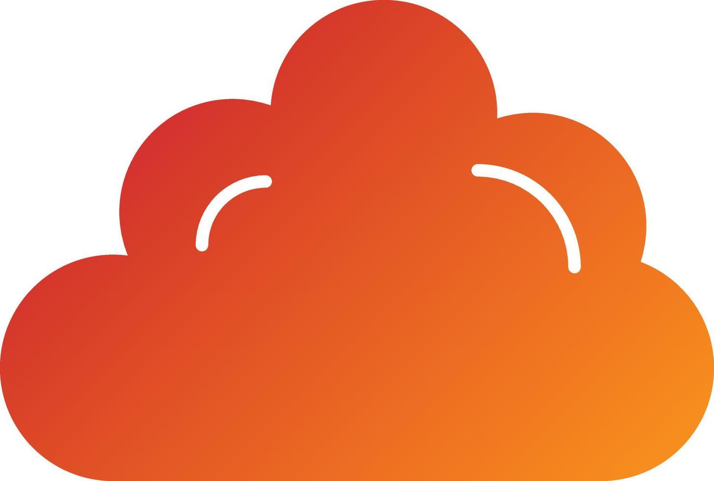 Cloud Icon Style vector