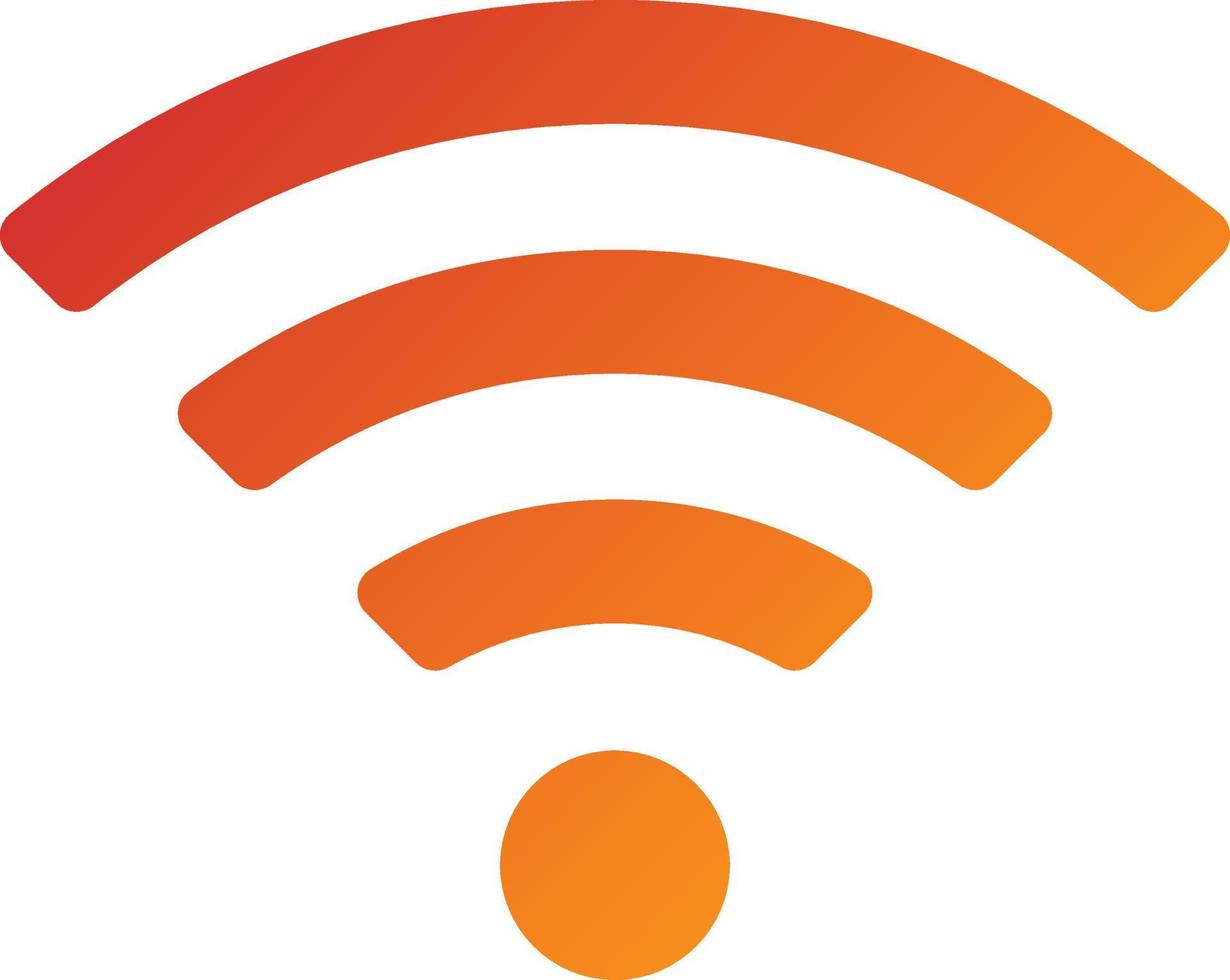 Wifi Icon Style vector