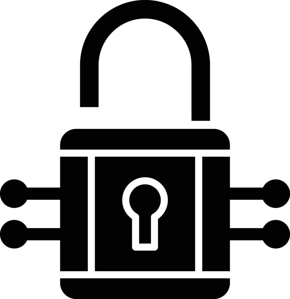 Unlock Icon Style vector