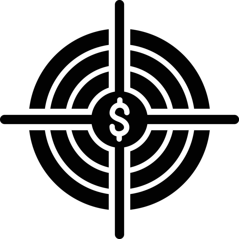 Target Icon Style vector