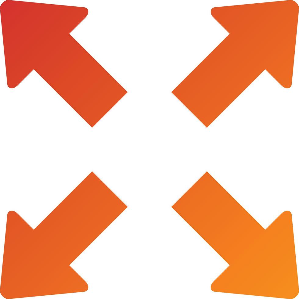 Expand Icon Style vector