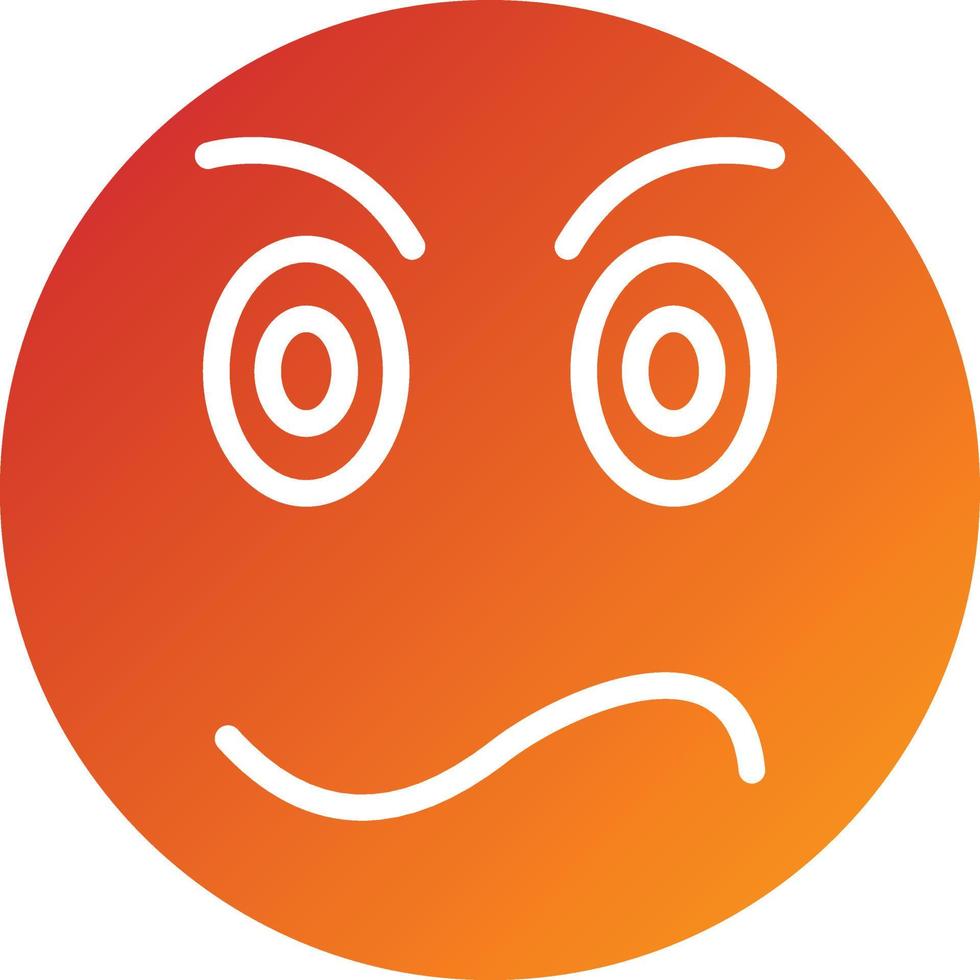 Angry Icon Style vector