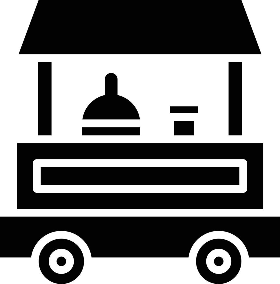 Food Stall Icon Style vector