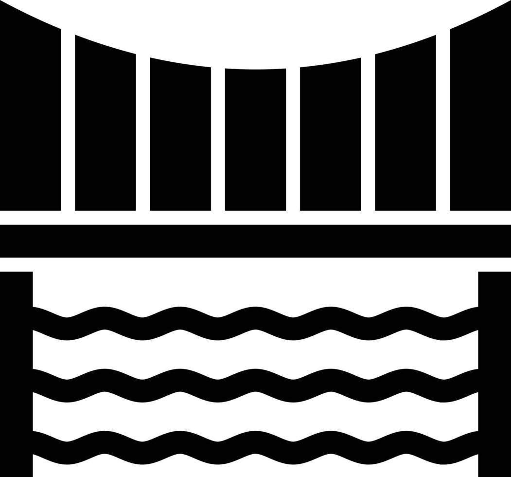 Bridge Icon Style vector