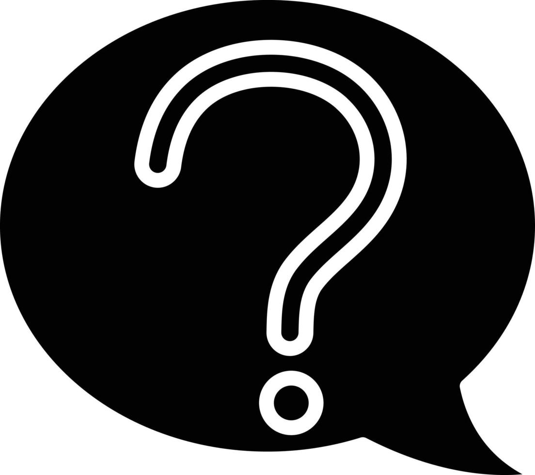 Question Icon Style vector