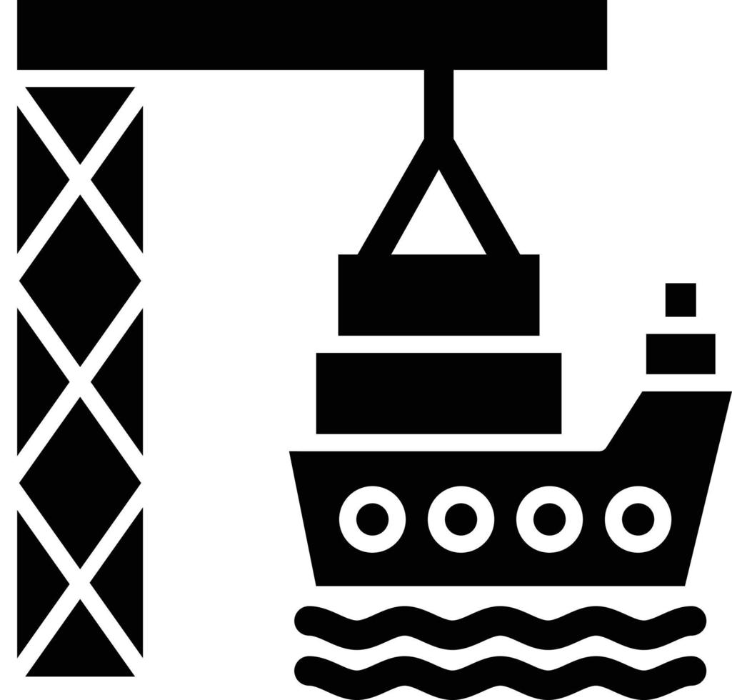 Port Icon Style vector