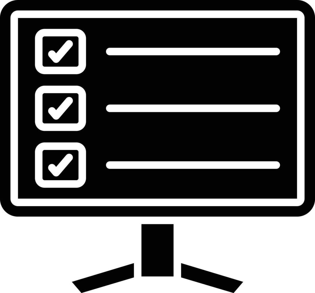 Survey Icon Style vector