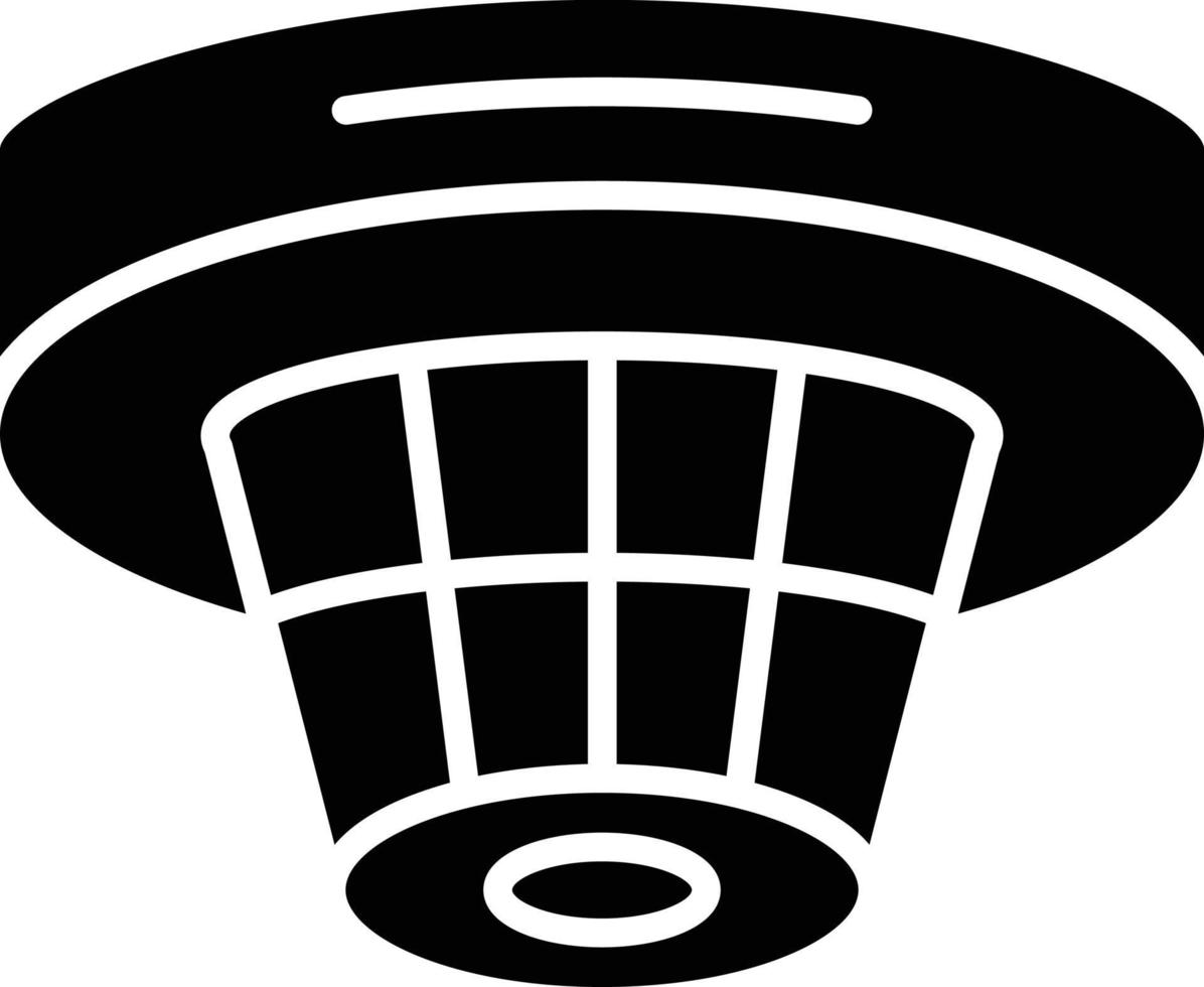 Smoke Detector Icon Style vector