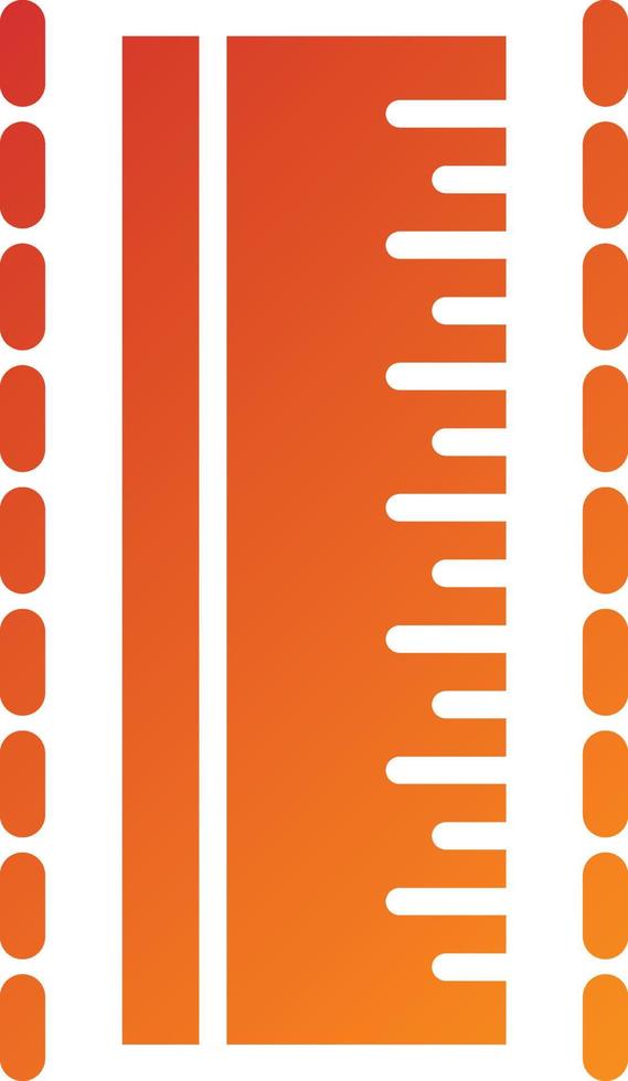 Ruler Icon Style vector