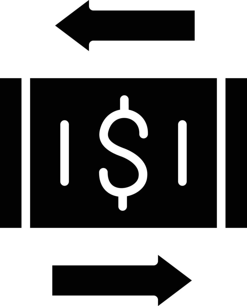 Money Transfer Icon Style vector