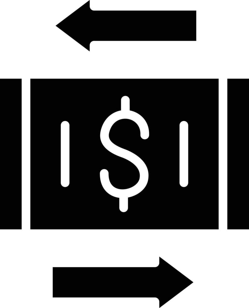 Money Transfer Icon Style vector