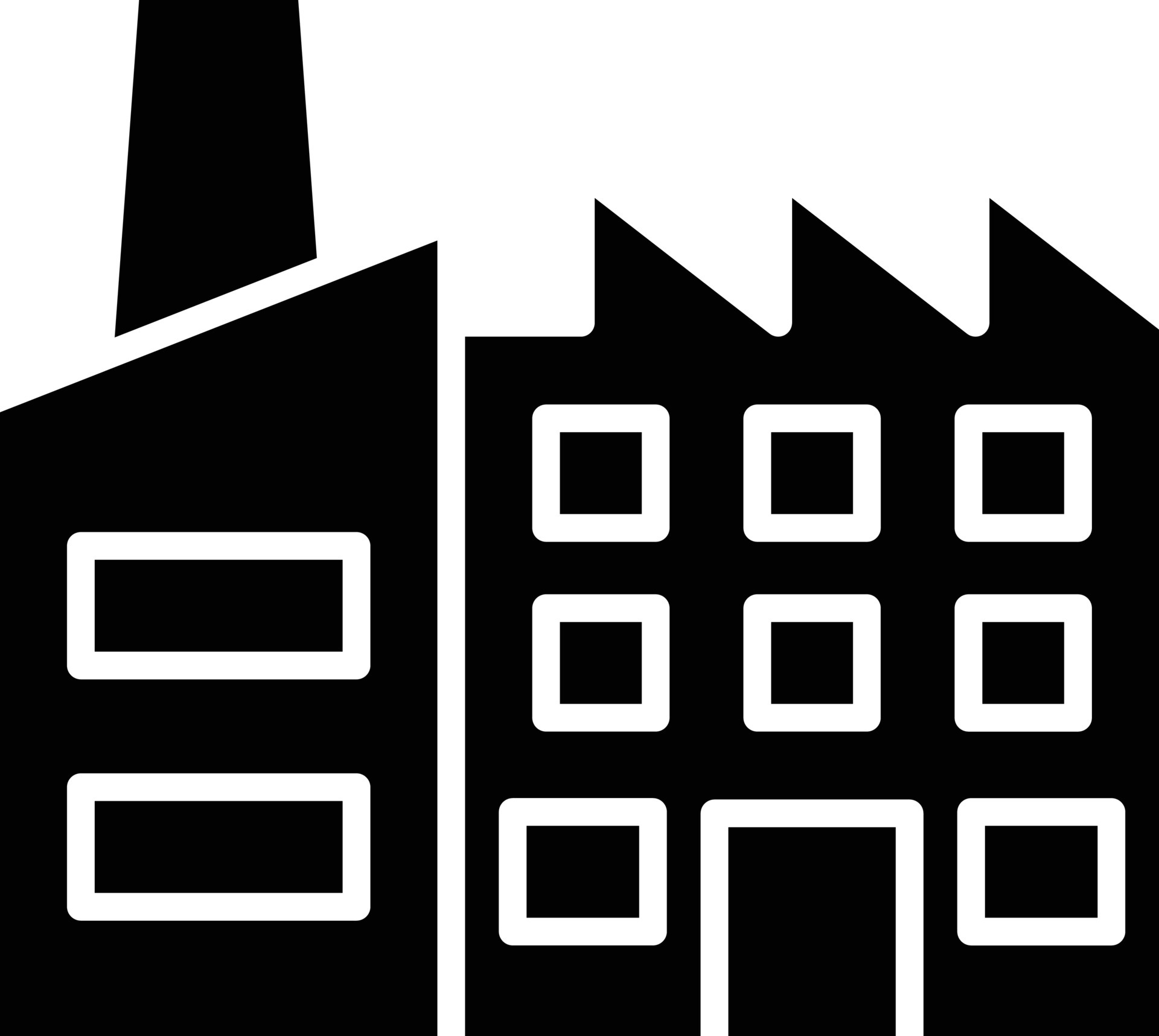 Factory Icon Style 6069895 Vector Art at Vecteezy