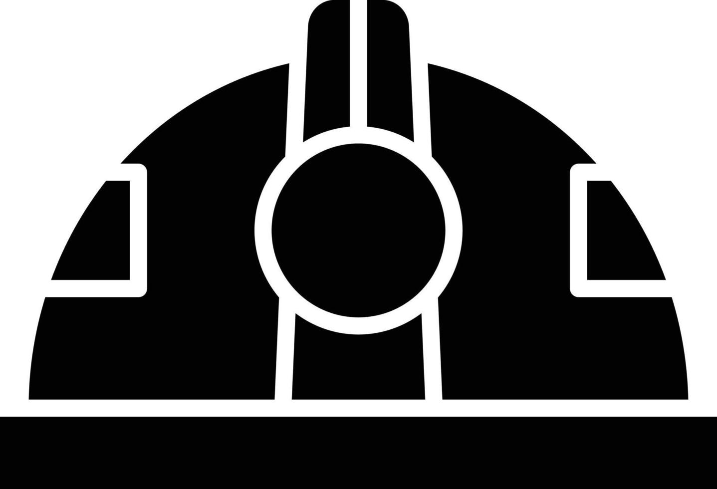 Helmet Icon Style vector