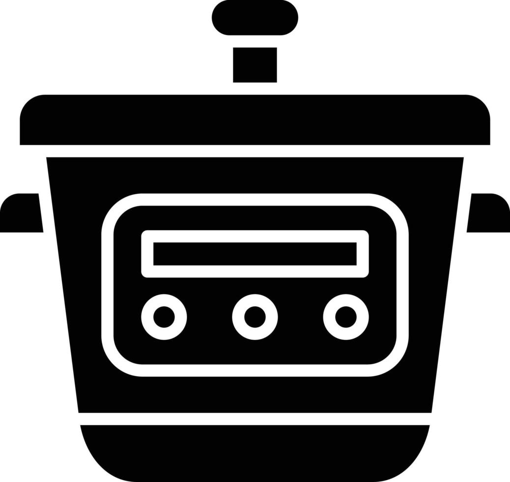 Cooker Icon Style vector