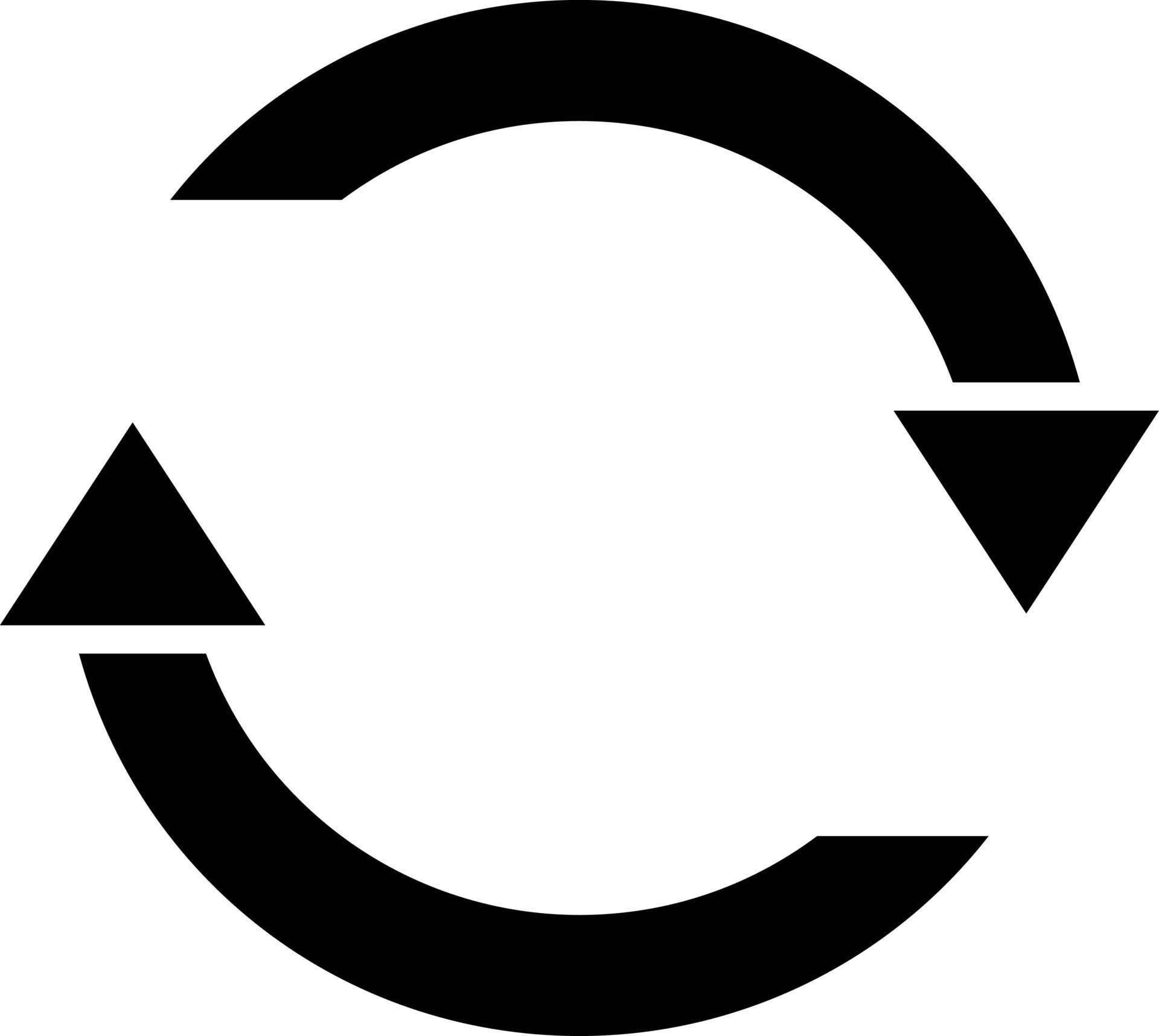 Rotation Icon Style 6069994 Vector Art at Vecteezy