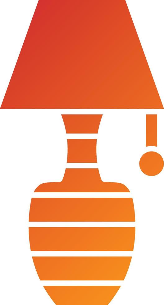 Lamp Icon Style vector