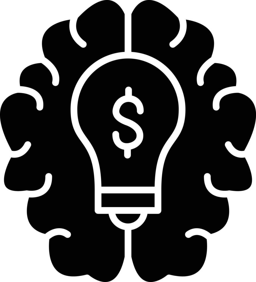Brainstorming Icon Style vector