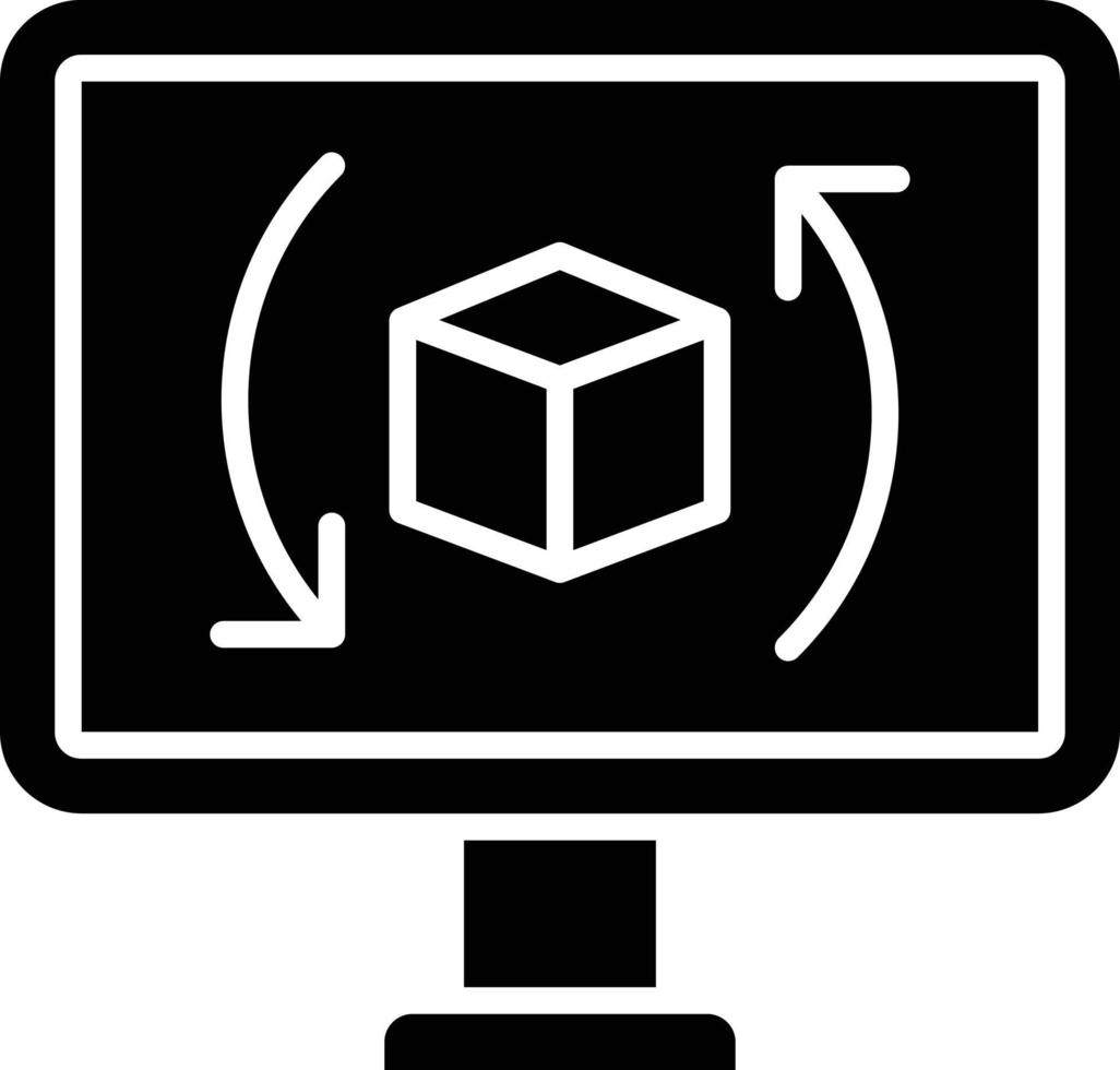 Augmented Reality Icon Style vector