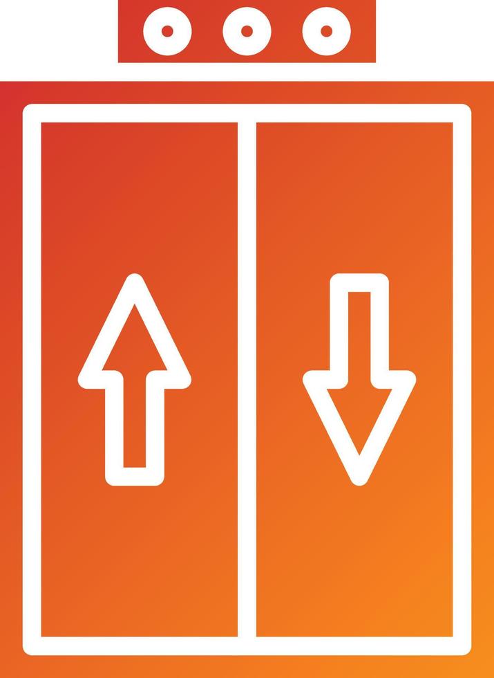 Elevator Icon Style vector