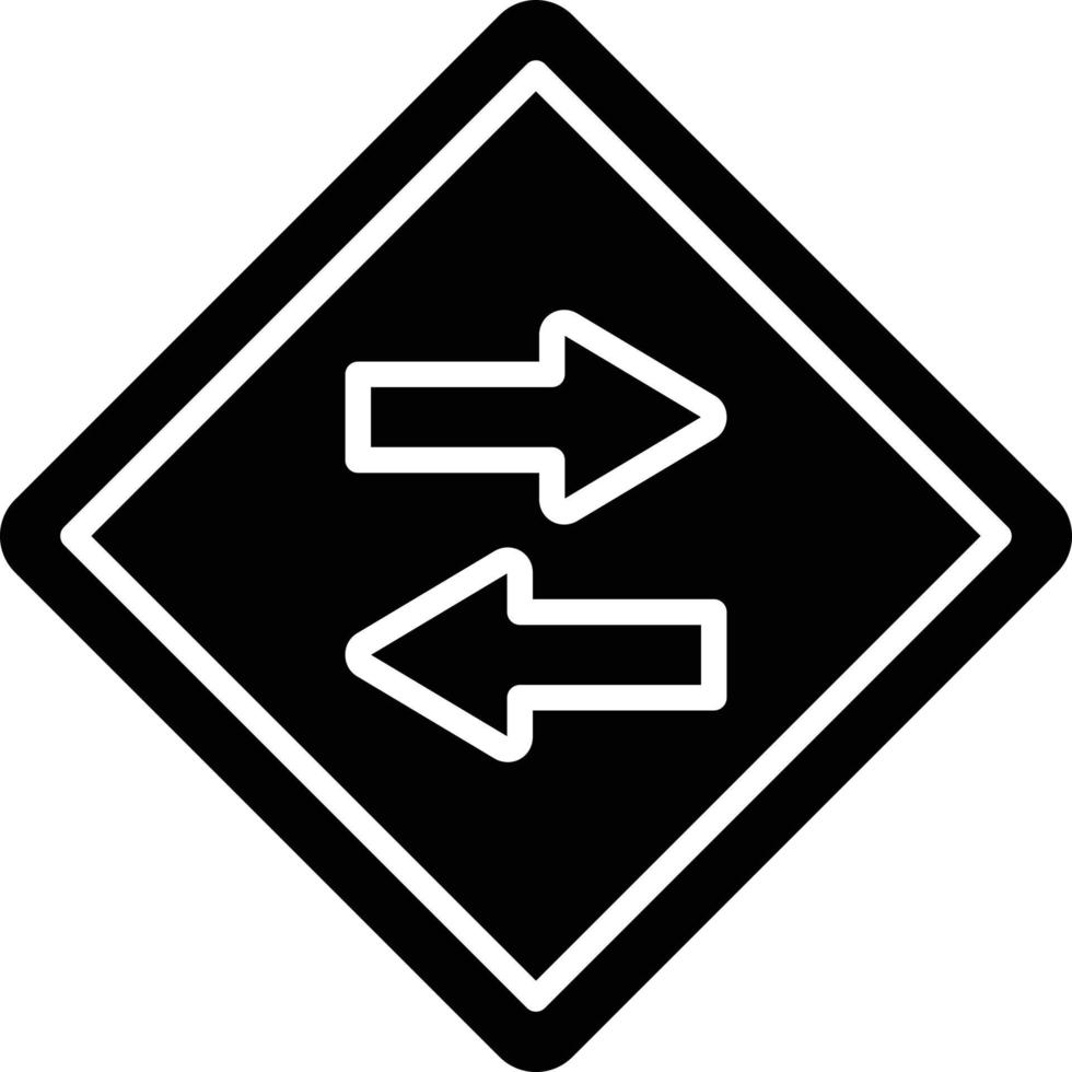 Two Way Icon Style vector