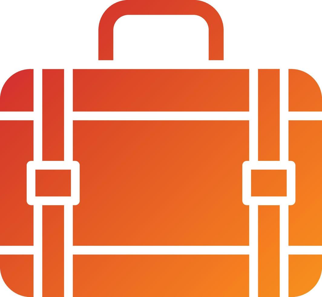 Suitcase Icon Style vector