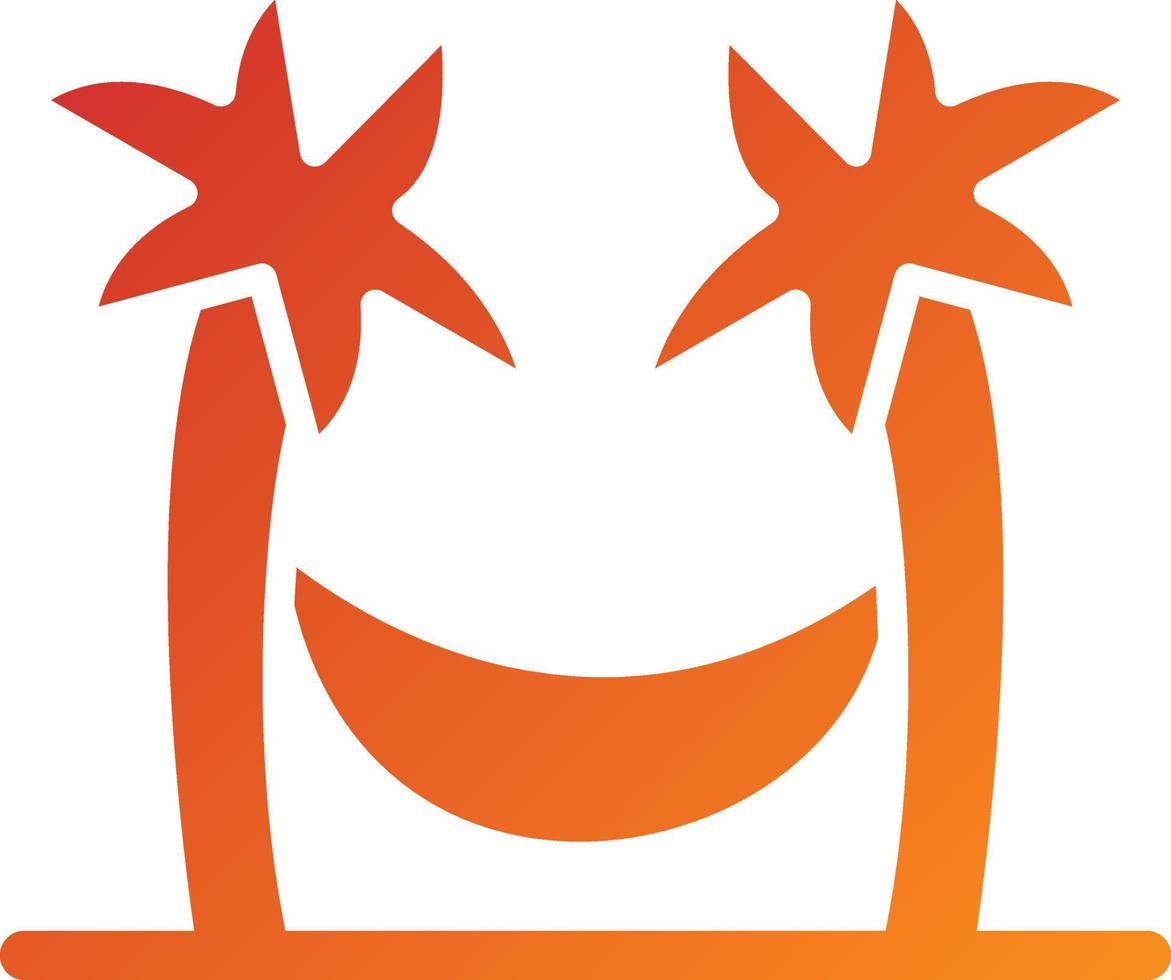 Hammock Icon Style vector