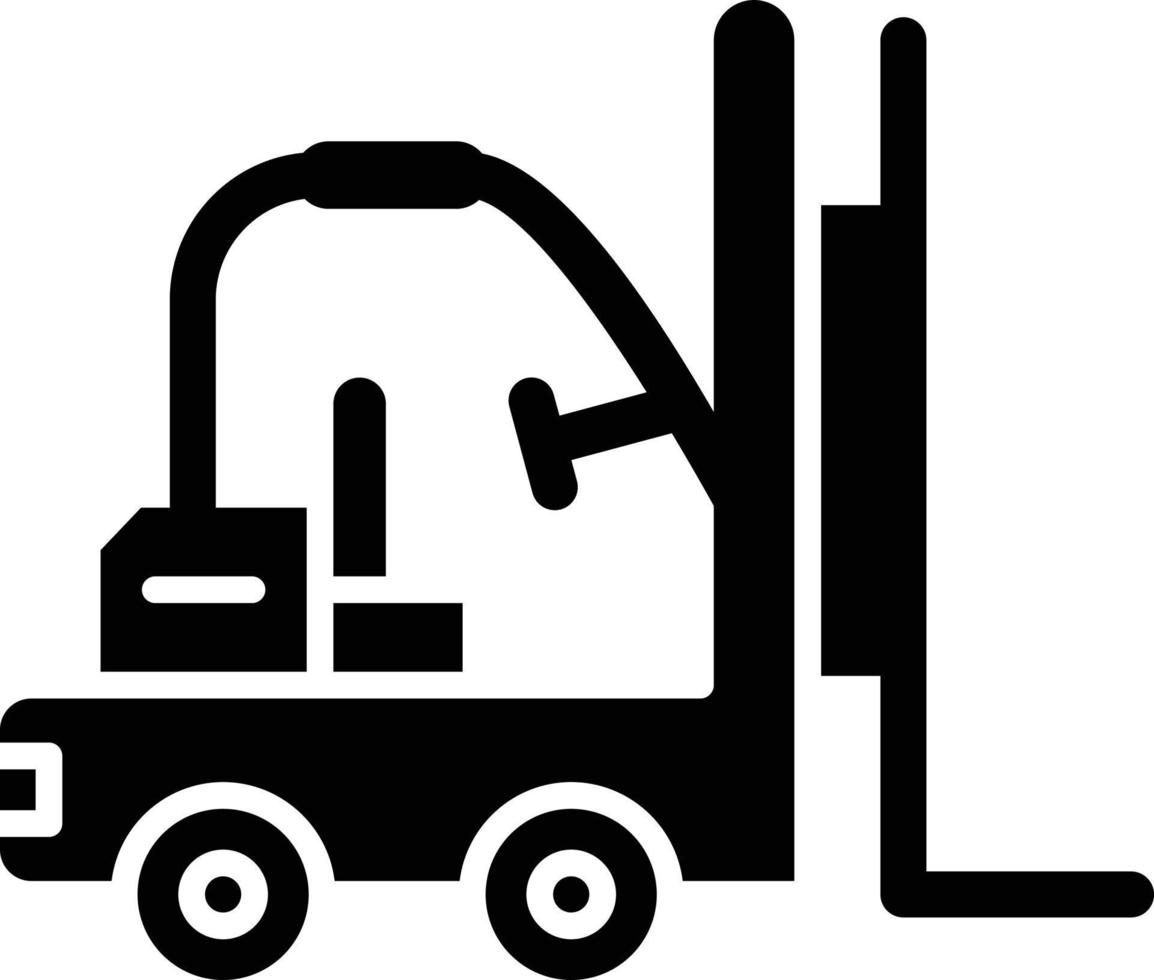 Forklift Icon Style vector