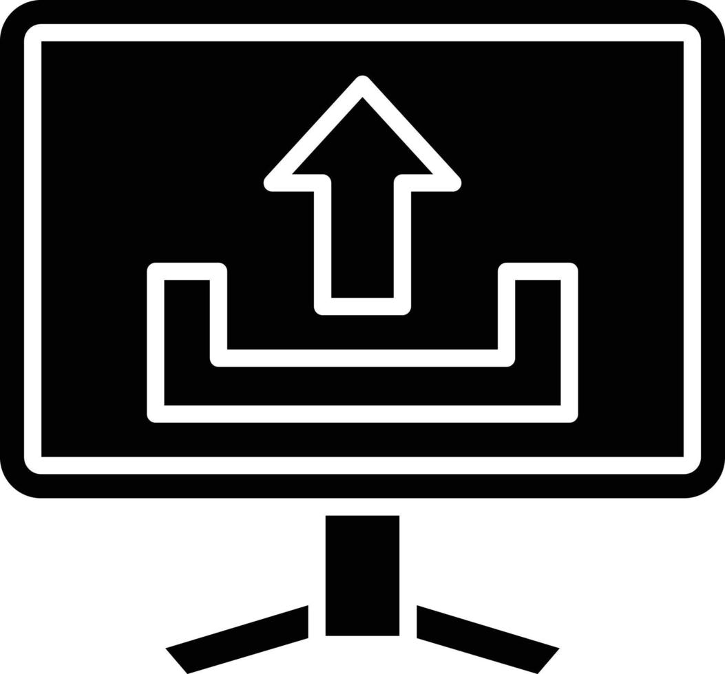 Upload Icon Style vector