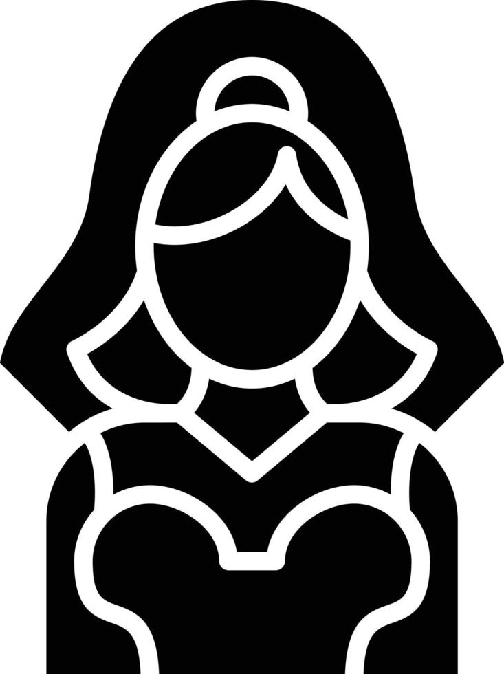 Bride Icon Style vector