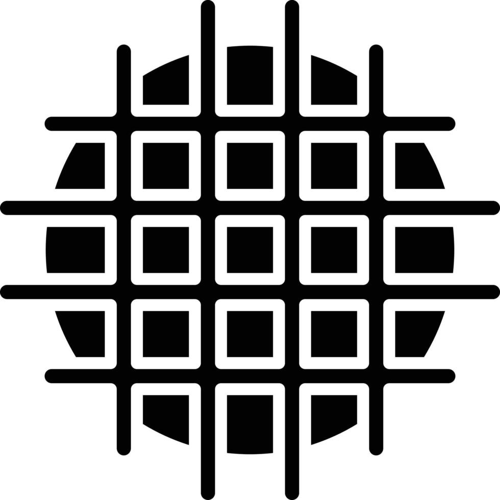 Waffle Icon Style vector