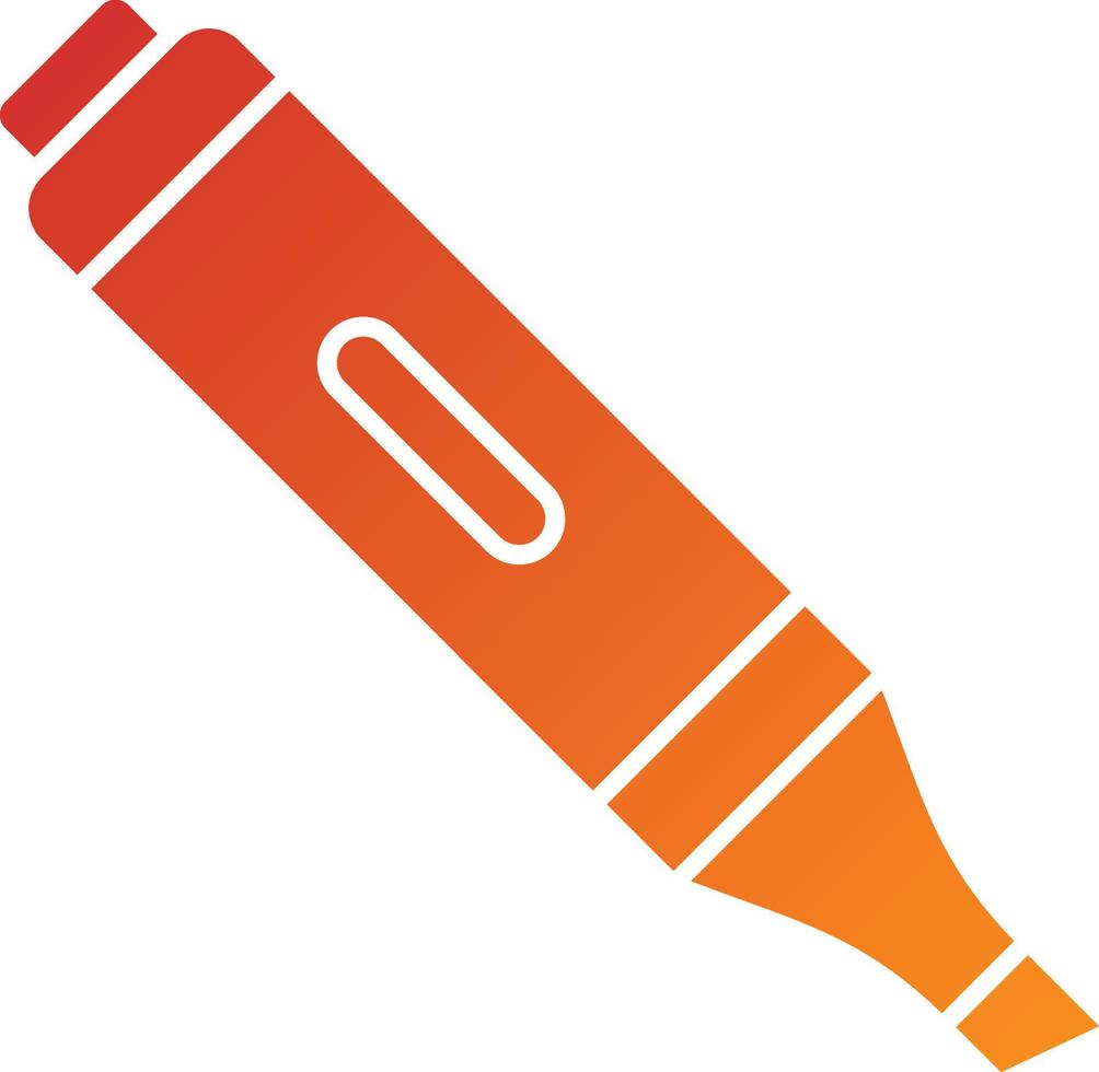 Highlighter Icon Style vector
