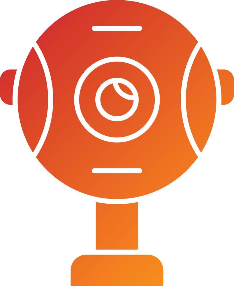 Webcam Icon Style vector